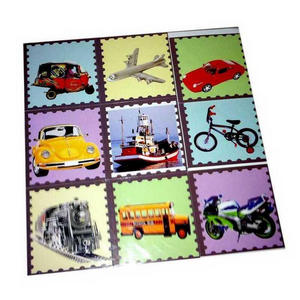 Kartu Edukasi : Lotto Board Kendaraan